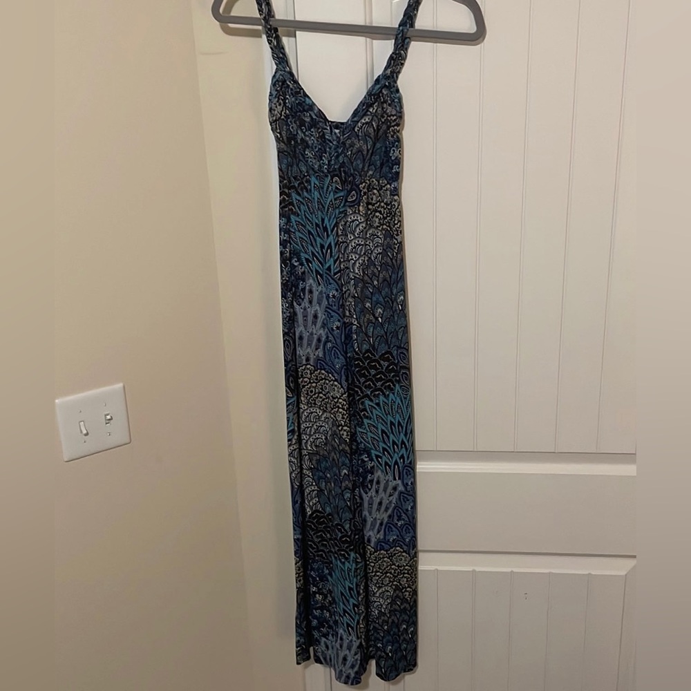 Blue Moa Moa dress